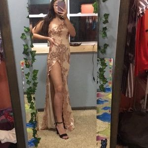 Peachy Prom dress